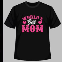 Premium Quality Mother Cute Stamp Design T-Shirt